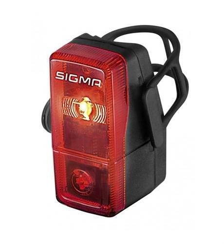 Фонарь велосипедный задний Sigma Sport, Lighting, Cubic, 1 режим, на батарейках, A237210