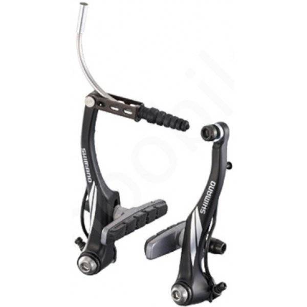 Тормоз велосипедный Shimano передний Alivio V-brake картридж 107мм EBRM432FX41SLP 2-728