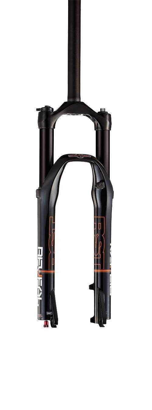 Вилка велосипедная RST REVEAL 26, масло/воздух, шток 1 1/8", ход 100 мм, изображение  - НаВелосипеде.рф