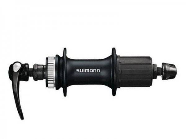 Велосипедная втулка SHIMANO Alivio, задняя, под кассету, 36 отверстий, 8-10 скоростей, чёрная, EFHM4050AZAL, изображение  - НаВелосипеде.рф