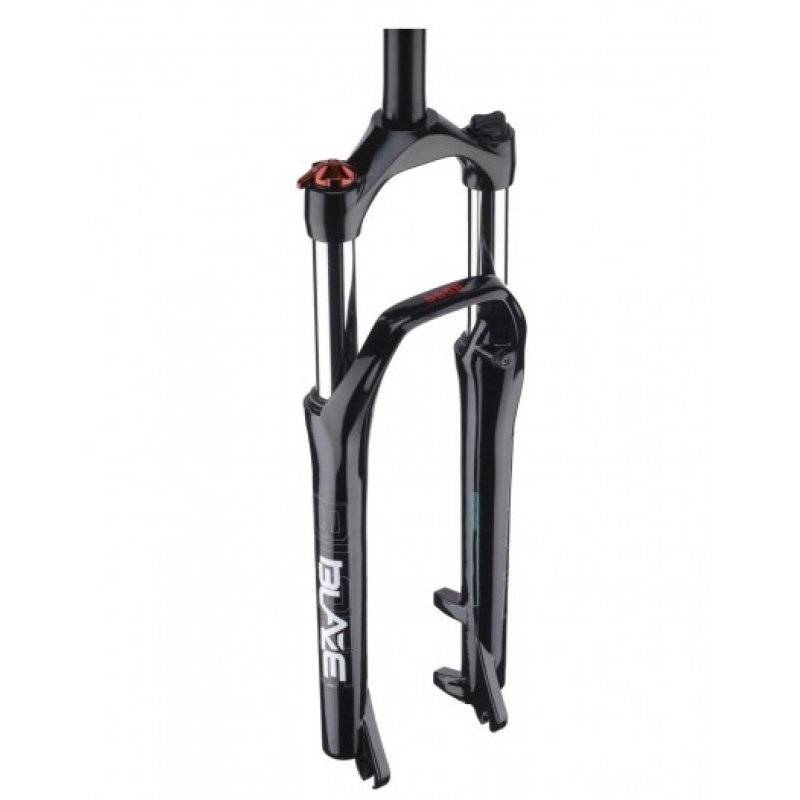 Вилка велосипедная RST Blaze TNL, 27.5"х 28,6, пружинно-масляная, 100 мм, D, черная, 1-0203, изображение  - НаВелосипеде.рф