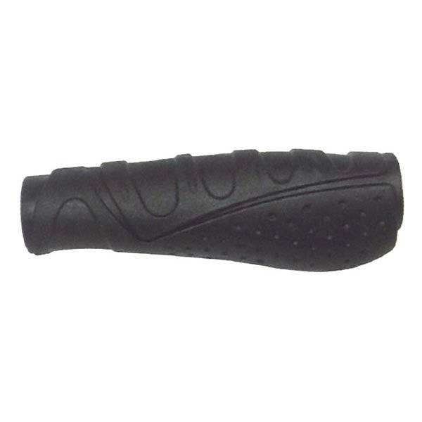 Ручки на руль черные ERGO GRIP M-WAVE, резиновые, эргономичные, 5-410231