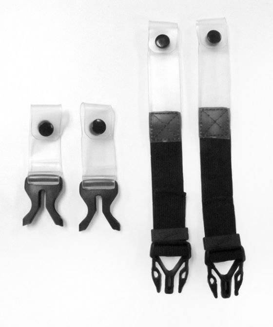 Стрепы защиты шеи подростковой Leatt Strap Pack 3.5/5.5 Junior, 4014020120, изображение  - НаВелосипеде.рф