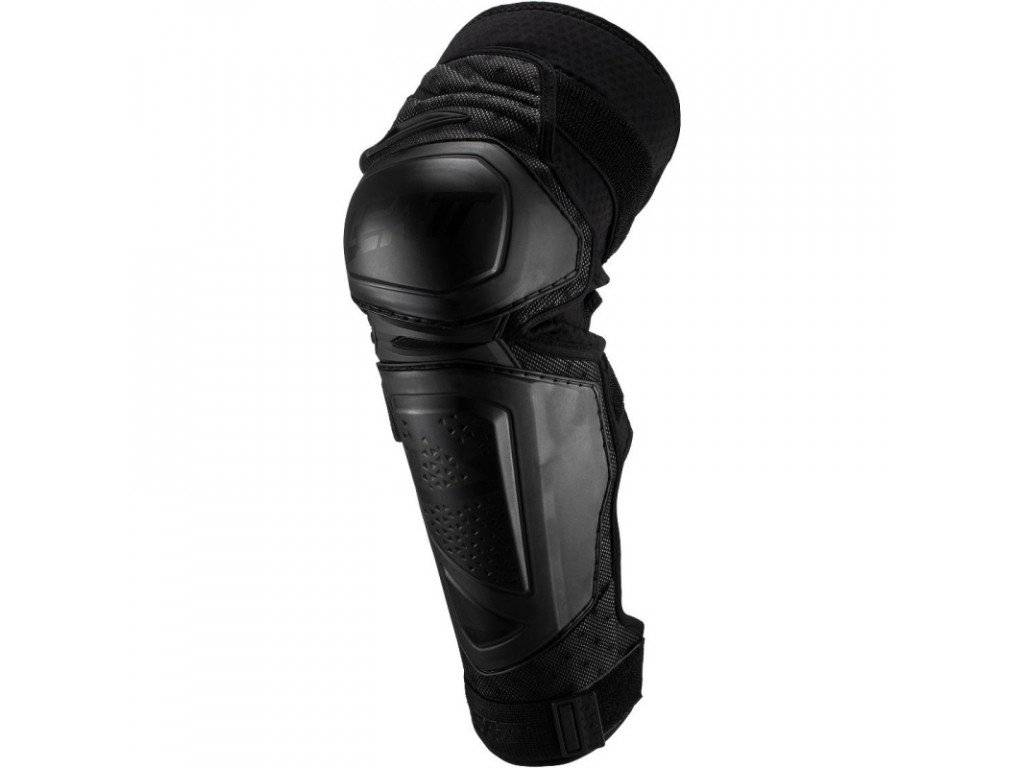 Наколенники Leatt Knee & Shin Guard EXT, черный 2019, Вариант УТ-00104118: Размер: L/XL, изображение  - НаВелосипеде.рф
