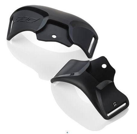 Вставки пластиковые правого наколенника POD KX 2.0 MX Cuff Set Right, черный 2018, Вариант УТ-00110415: Размер: L-XXL , изображение  - НаВелосипеде.рф