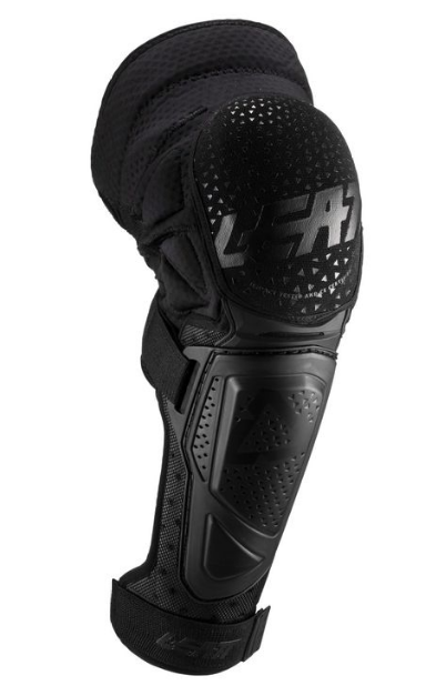 Велонаколенники Leatt 3DF Knee & Shin Guard Hybrid EXT, Black, 5019400722, 2019, Вариант УТ-00104212: Размер: L/XL, изображение  - НаВелосипеде.рф