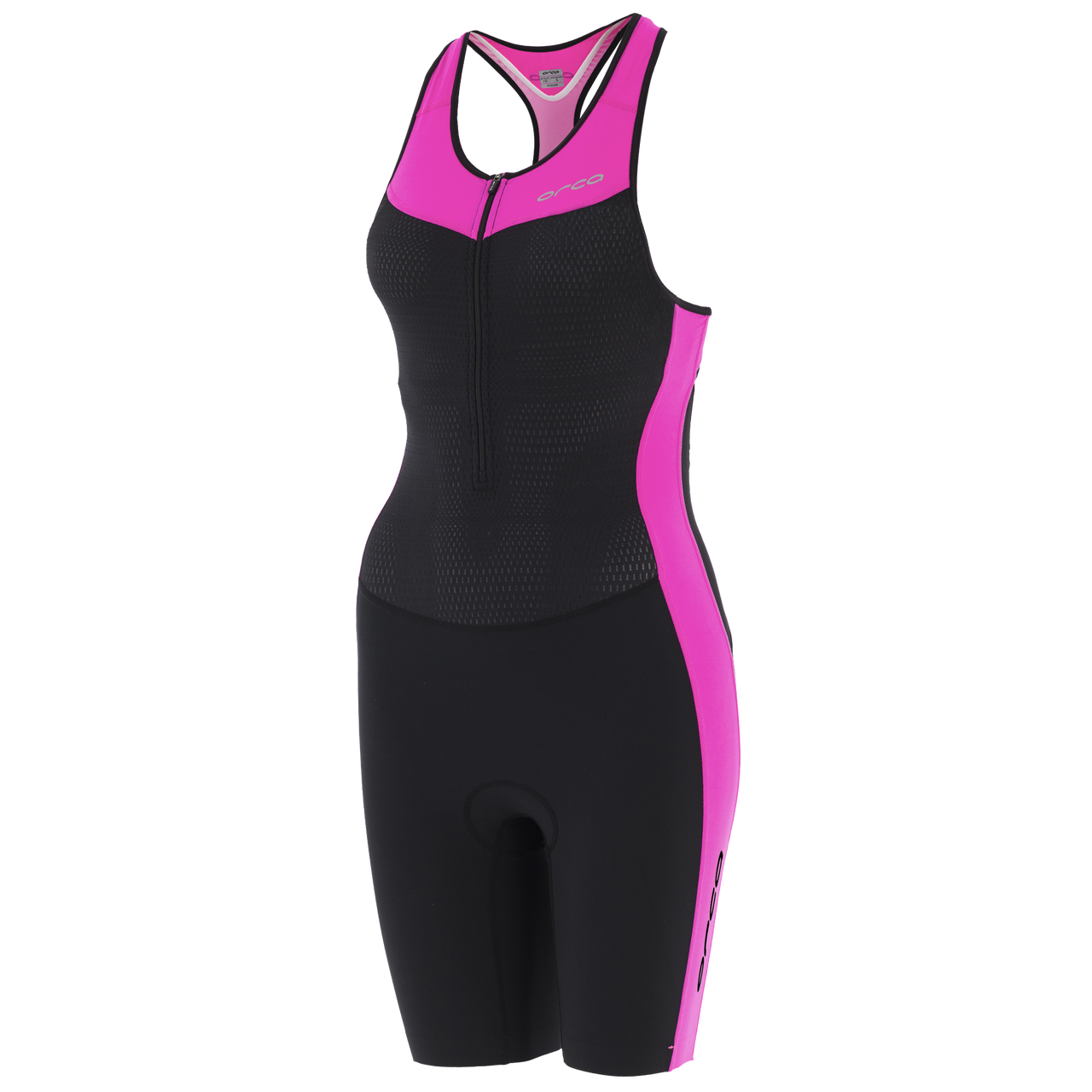 Комбинезон для триатлона Orca 226 Kompress Race suit 2016, женский, черно-розовый, Вариант УТ-00113950: Размер L, изображение  - НаВелосипеде.рф