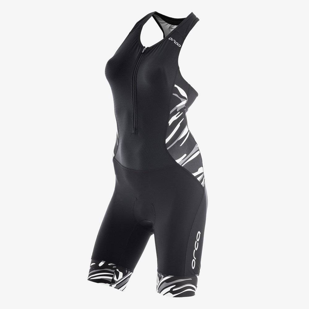 Комбинезон для триатлона Orca 226 Kompress Race suit, 2017, женский, M, черный/белый, GVD7, изображение  - НаВелосипеде.рф