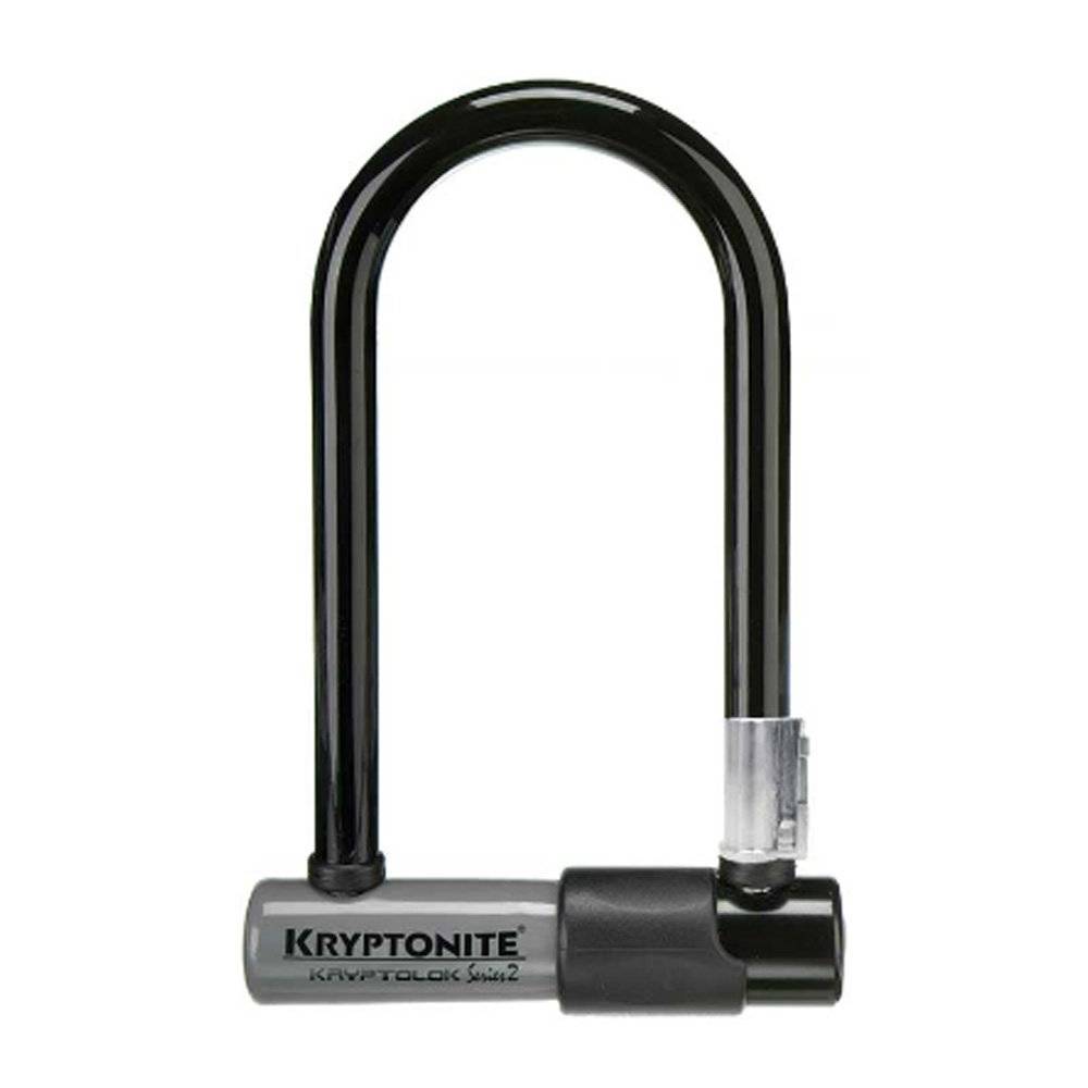 Велосипедный замок Kryptonite U-locks New York LS, U-lock, на ключ, 13 х 82 х 178 мм, серый