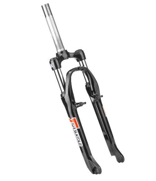 Вилка велосипедная SR Suntour 26" M3030 V-brake 75mm, 1-1/8", резьбовая, black, GSFM3030PK476, изображение  - НаВелосипеде.рф