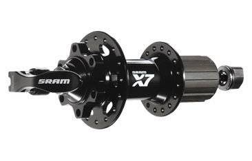 Велосипедная втулка SRAM MTB X7, задняя, под кассету,  32 отверстия,  00.2015.081.130, изображение  - НаВелосипеде.рф