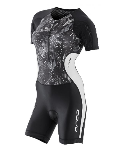 Велокомбинезон Orca Core Short Sleeve Race Suit 2018 женский, HVCE, Вариант УТ-00113977: Размер: S, изображение  - НаВелосипеде.рф