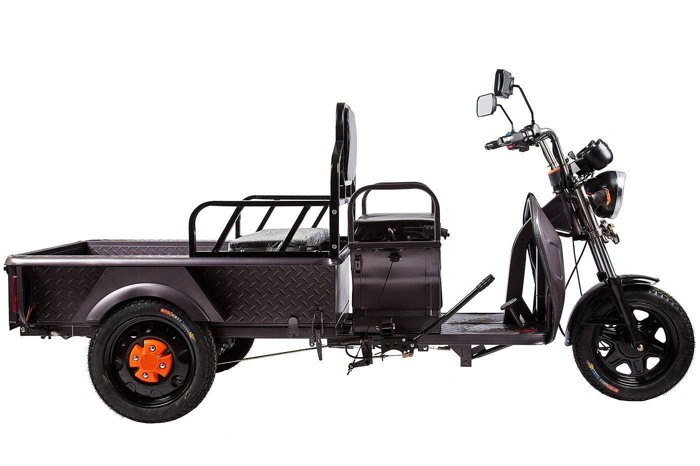 Грузовой электрический трицикл rutrike d1 1200 60v 900w