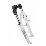 Вилка велосипедная RST Gila ML, 26"х 28,6, пружинно-эластомерная,V+D, белая, 1-0033, изображение  - НаВелосипеде.рф