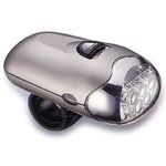 Фара диодная Q-LITE, передняя, 5 диодов, 4 режима, QL-222L-II, изображение  - НаВелосипеде.рф