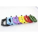 Педали велосипедные WELLGO нейлон BMX/Downhill Red B223N широкие ось Cr-Mo красные 6-14226 , изображение  - НаВелосипеде.рф