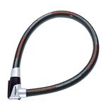 Велосипедный замок TRELOCK KS 505, тросовый, на ключ, 24 х 1000 мм, черный, 8001408, изображение  - НаВелосипеде.рф