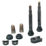 Ниппели Schwalbe UTLV Tubeless Ventil, presta, 40 мм, чёрный, 2 штуки, 3460, изображение  - НаВелосипеде.рф