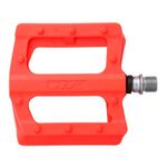 Педали велосипедные HT PA12, неоновый оранжевый, PA12AX0906H1X0, изображение  - НаВелосипеде.рф