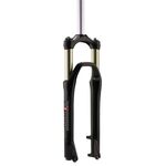 Вилка велосипедная RST F1RST AIR30-15, 26"х 28,6, воздушно-масляная, 100мм, D, черная, 1-0096, изображение  - НаВелосипеде.рф