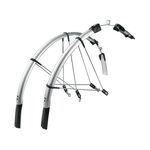 Крылья велосипедные SKS Raceblade Long, 27,5", 28", silver, 11310, изображение  - НаВелосипеде.рф