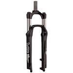 Вилка велосипедная RST Dirt RA, 26, пружинно-эластомерная, черная, 6-409, изображение  - НаВелосипеде.рф