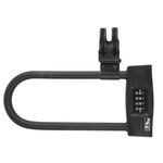 Велосипедный замок M-WAVE, U-lock, кодовый, с креплением, 124 х 260мм, черный, 5-234022, изображение  - НаВелосипеде.рф