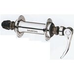 Велосипедная втулка SHUNFENG, передняя, 36H, серебристая, SF-HB11F, изображение  - НаВелосипеде.рф