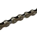 Велосипедная цепь с замком M-WAVE 1/2"x1/8" , односкоростная, 112 звеньев, 5-301905, изображение  - НаВелосипеде.рф