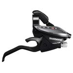 Шифтер велосипедный с тормозной ручкой, SHIMANO EZ FIRE PLUS ALTUS, 9 скоростей, черный, 2-5033, изображение  - НаВелосипеде.рф