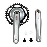 Система шатунов велосипедная Shimano Nexus C6000, 170мм, 38T, серебр., AFCC6000C8S, изображение  - НаВелосипеде.рф