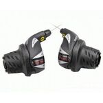 Шифтер Shimano Tourney, RS36, лев/пр, 3(Frict)x6ск), тросик+оплетка ESLRS36P6FA, изображение  - НаВелосипеде.рф