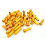 Ниппель велосипедный Sapim Aluminium Polyax, Yellow, GAP1401400Y SAPCPA23, изображение  - НаВелосипеде.рф