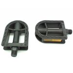 Педали TBS CJ-16-3, детские, пластиковые, ось 9/16", без подшипников, CJ-16-3-9/16", изображение  - НаВелосипеде.рф