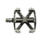 Педали TBS HTI-A123SS, BMX/FREERIDE алюминиевые, ось CrMo, с CNC-обработкой, 9/16", HTI-A123SS , изображение  - НаВелосипеде.рф