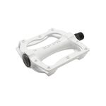 Педали MALAGE mlg-CK315, алюминиевые, 91,5х98х16мм, ось CrMo, шариковые подшипники, mlg-CK315 WHITE, изображение  - НаВелосипеде.рф