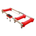 Велостанок BCCN роллерный, складной, для 24-29", 700C, длина 730-1300мм, сталь/HDPE, BN-BN08, изображение  - НаВелосипеде.рф