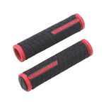 Грипсы велосипедные BBB DualGrip, 125mm, черный/красный, BHG-06, изображение  - НаВелосипеде.рф