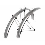 Крылья велосипедные SKS PET SPB, 60мм, 26", серебристые, 6327 3061 21, изображение  - НаВелосипеде.рф