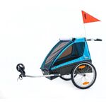 Коляска M-Wave Coaster bike trailer/ Костер (велосцепка+прогулочный набор) 10101801, изображение  - НаВелосипеде.рф