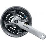 Система шатунов велосипедная SHIMANO Acera M361, 170 мм, Oct, 42/32/22T, серебристая, EFCM3618C222XS, изображение  - НаВелосипеде.рф