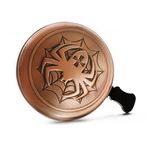 Звонок велосипедный Vinca Sport, рисунок "Паук", сталь, YL 20-3, изображение  - НаВелосипеде.рф