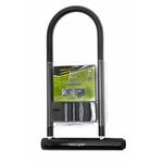 Велосипедный замок Vinca Sport, U-lock, на ключ,14 х 133 х 320 мм, черный, VS 101.302, изображение  - НаВелосипеде.рф