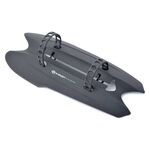 Крыло-щиток универсальное Author X-Mudy пластик, переднее на раму, быстросъемное, черное 8-16150025, изображение  - НаВелосипеде.рф