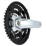 Система шатунов велосипедная Shimano Alivio, M430, 170мм, Квадрат, 44/32/22T, EFCM430C422CSS, изображение  - НаВелосипеде.рф