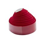 Оплётка на руль VELO, адгезивная, 200х3см, ЭВА, с заглушками VLP-49, красная, VLT-001-04, изображение  - НаВелосипеде.рф