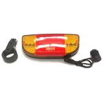 Фонарь задний SOLO, 9 диодов, со стоп-сигналом,SL-266, изображение  - НаВелосипеде.рф