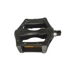 Педали SHUNFENG SF-PD11, BMX, 116х91 мм, 9/16, пластиковые, с подшипниками, чёрные, SF-PD11, изображение  - НаВелосипеде.рф