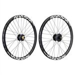 Колеса велосипедные E THIRTEEN LG1 Plus, 27.5", переднее+заднее, 110x20/157х12 мм, обод 28 мм, Н41108, изображение  - НаВелосипеде.рф