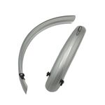 Крылья велосипедные SKS PET, 60мм, 20", серебристые, 6324 3063 21, изображение  - НаВелосипеде.рф